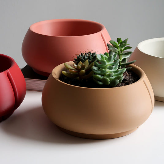 Indoor planter with drainage - ORBELLE NEVA