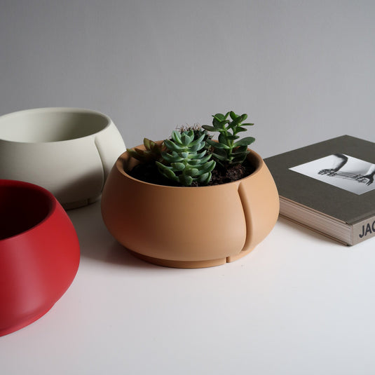 Indoor planter with drainage - ORBELLE NEVA